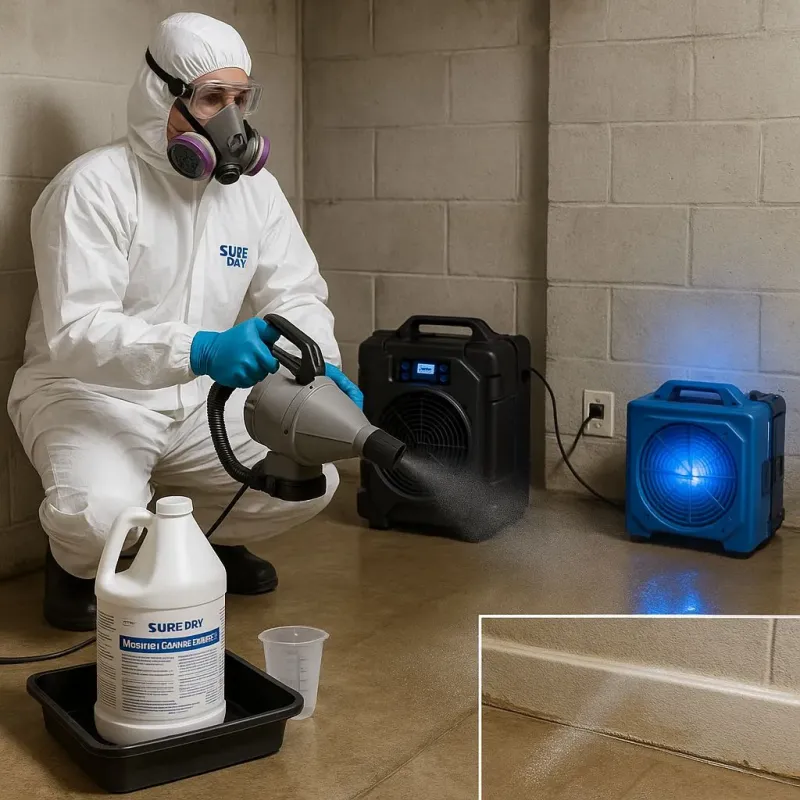 Sanitization and Odor Removal process in Raceland, LA