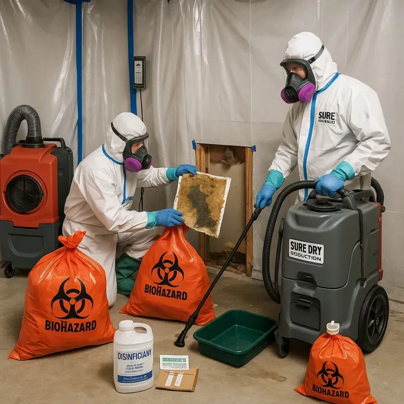 Contaminated Water Handling Protocols process in Raceland, LA