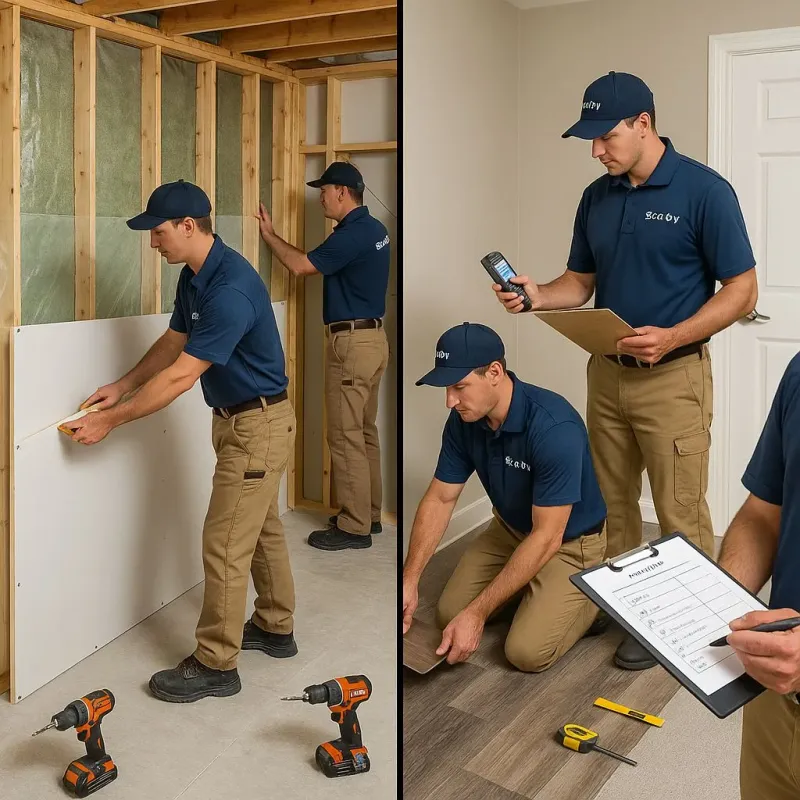 Repairs and Reconstruction process in Raceland, LA